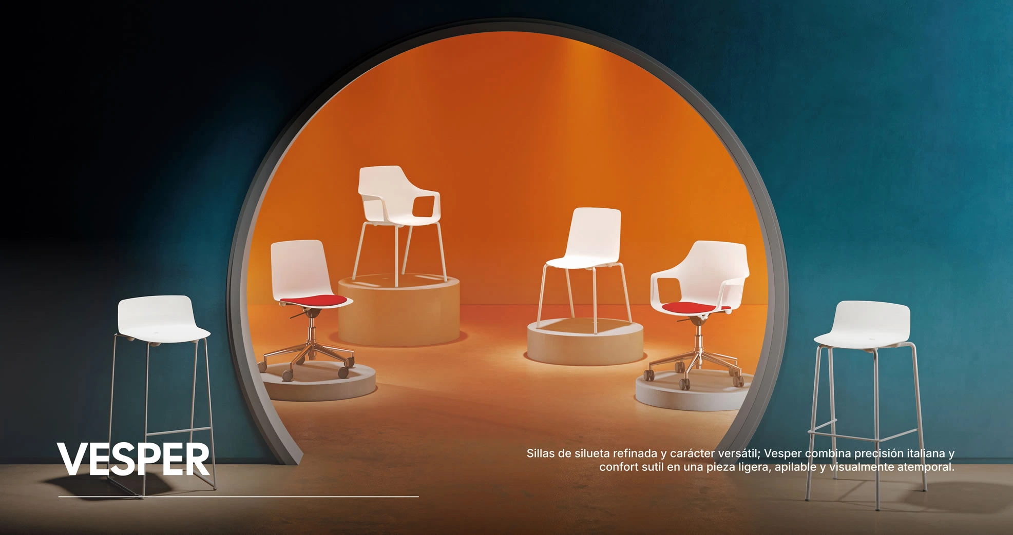 Espacio de trabajo minimalista